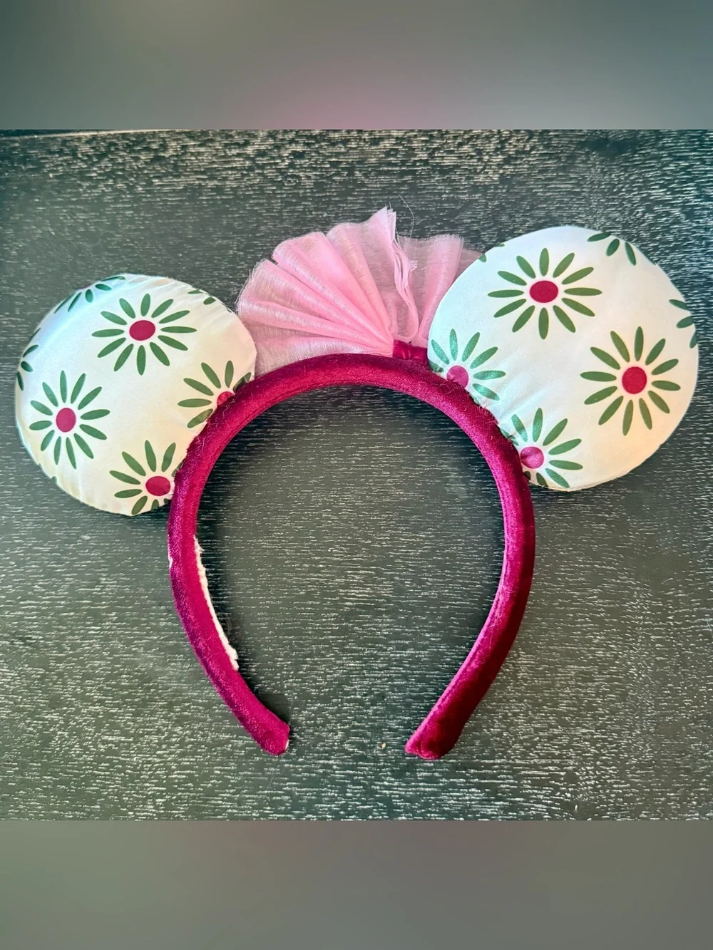 Disney *Rare* Haunted Mansion Parasol Painting Lady Minnie Ears